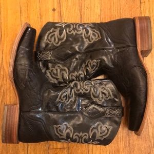 JB Dillon lizard skin cowboy boots
